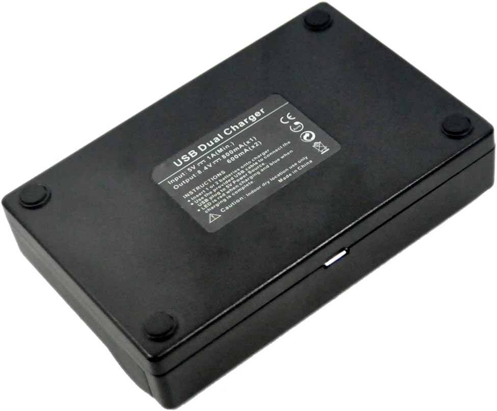 D-Li92 Battery USB Dual Charger